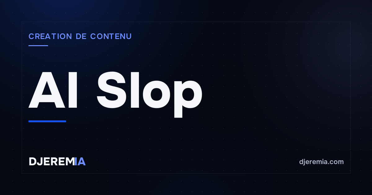 AI Slop : pourquoi la bouillie IA est une opportunité pour les créateurs