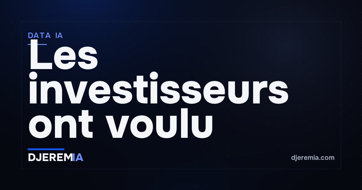 Les investisseurs ont voulu mettre 15 milliards dans Databricks. La boîte en a pris 5. Ce signal dit tout.
