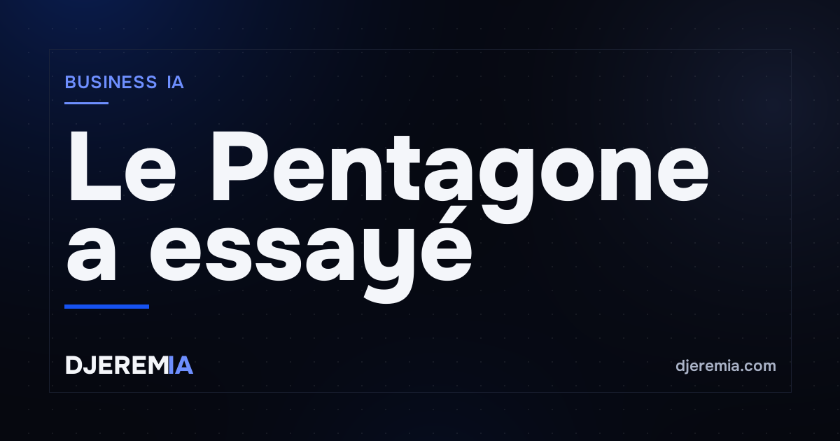 Le Pentagone a essayé de punir Anthropic pour ses garde-fous : le tribunal a dit non
