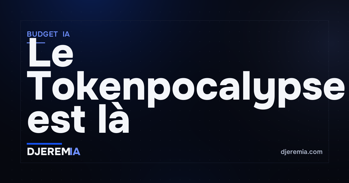 Le Tokenpocalypse est là : Uber a brûlé son budget IA en 4 mois et tu devrais en tirer une leçon