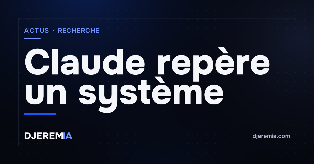 Claude repère un système enzymatique inconnu, apparenté à CRISPR, en 21 heures d'agents