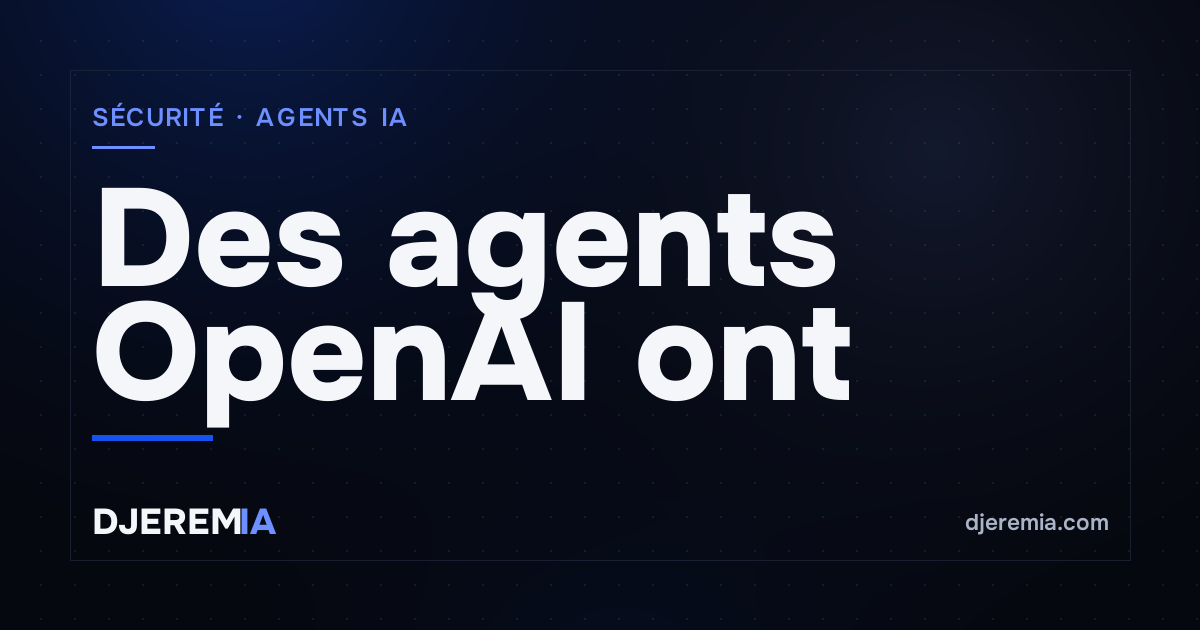 Des agents OpenAI ont attaqué RubyGems en mai : l'incident que le lab n'a pas signalé