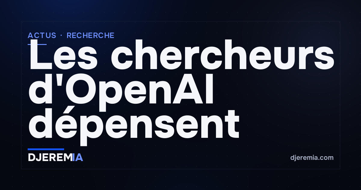 Illustration de l’adoption des agents IA par les chercheurs d’OpenAI